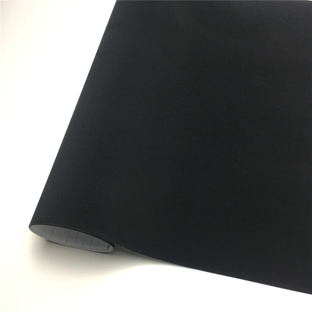 Velvet film Suede Textured Fabric Sticker Car Wrapping Air Bubble Free Vinyl Wrap