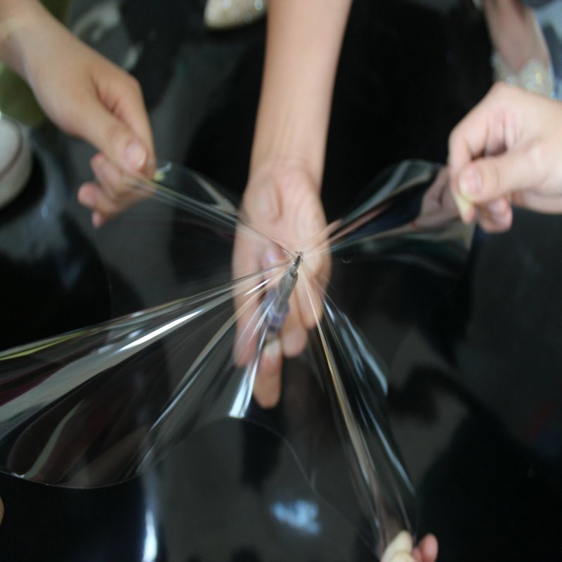 Hot selling 8 mil self-adhesiveanti yellow clear TPU ppf car film