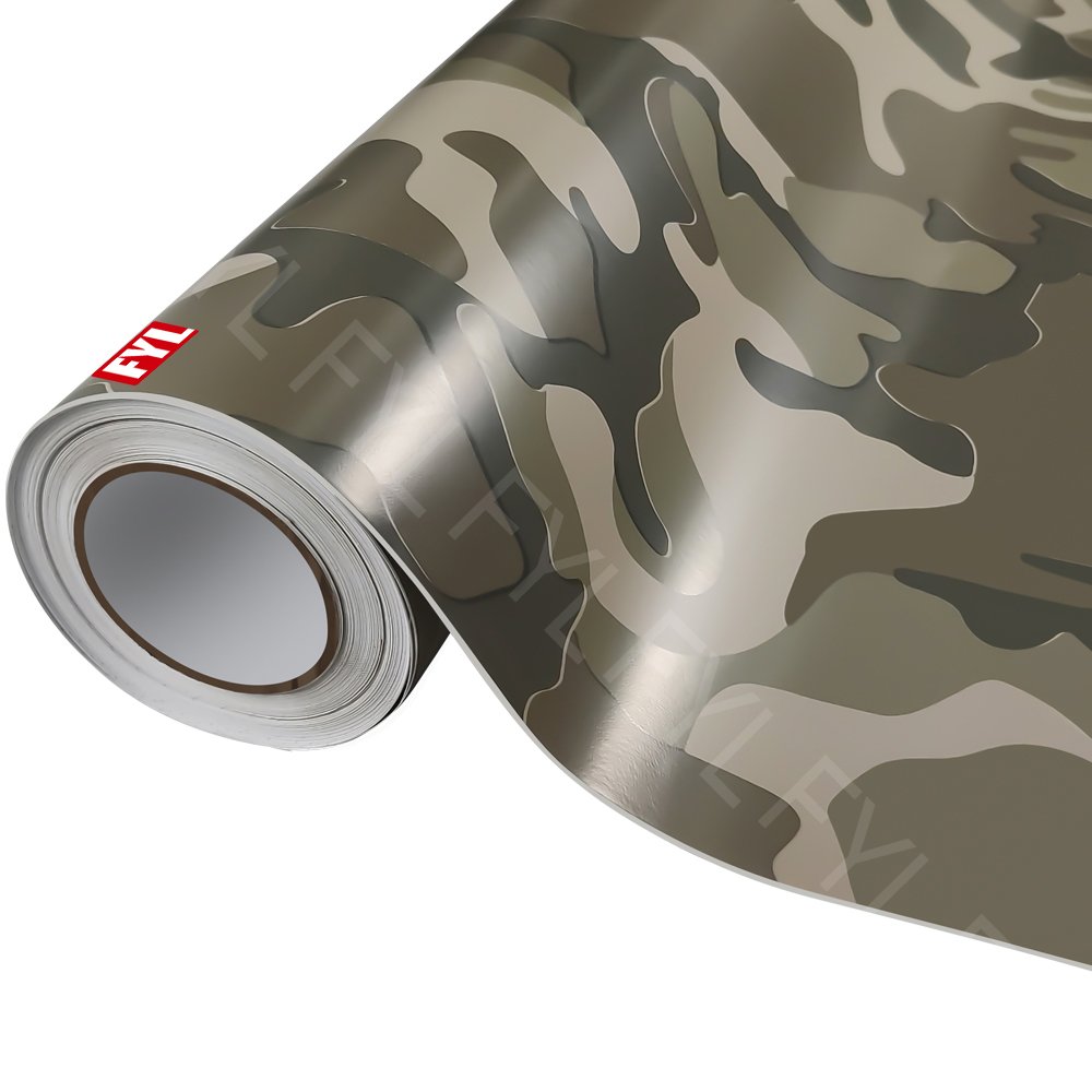 Custom Car Wrap Digital Printing DIY Design Camouflage Wrap Vinyl Car