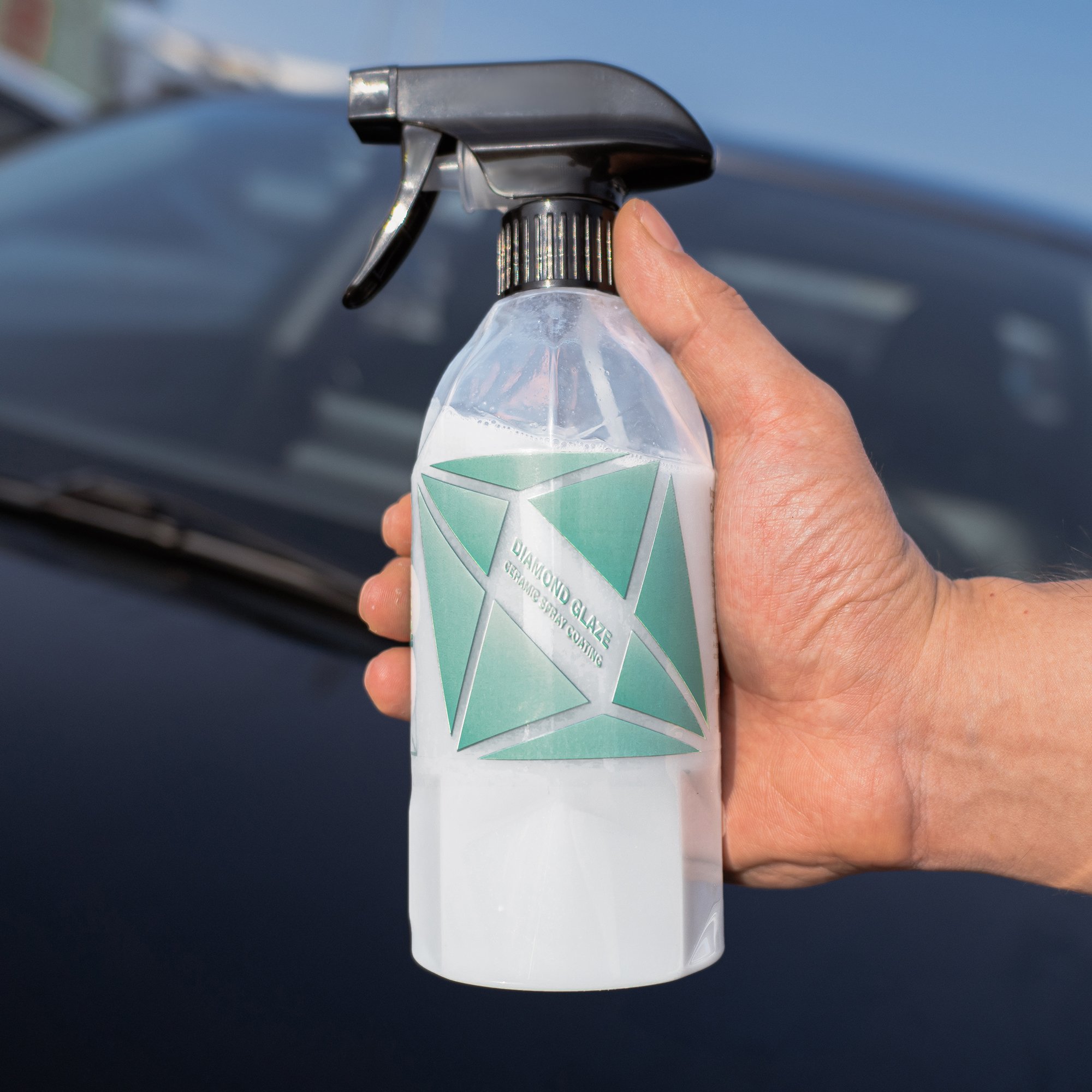 OEM ODM DIAMOND GLAZE car ceramic Spray coating sio2 spray manufacture 473ml autopolan paint coating