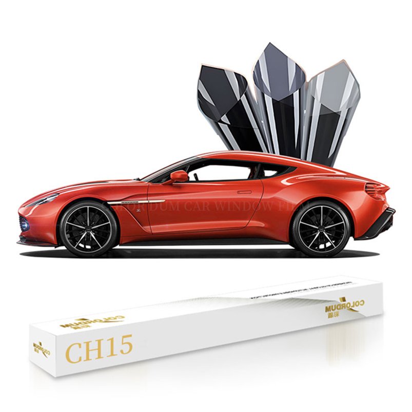 Colordum CH15 1.8mil Window Tint Film 99% UV Clear Windshield Protective Car Films Color Transparent Solar Film