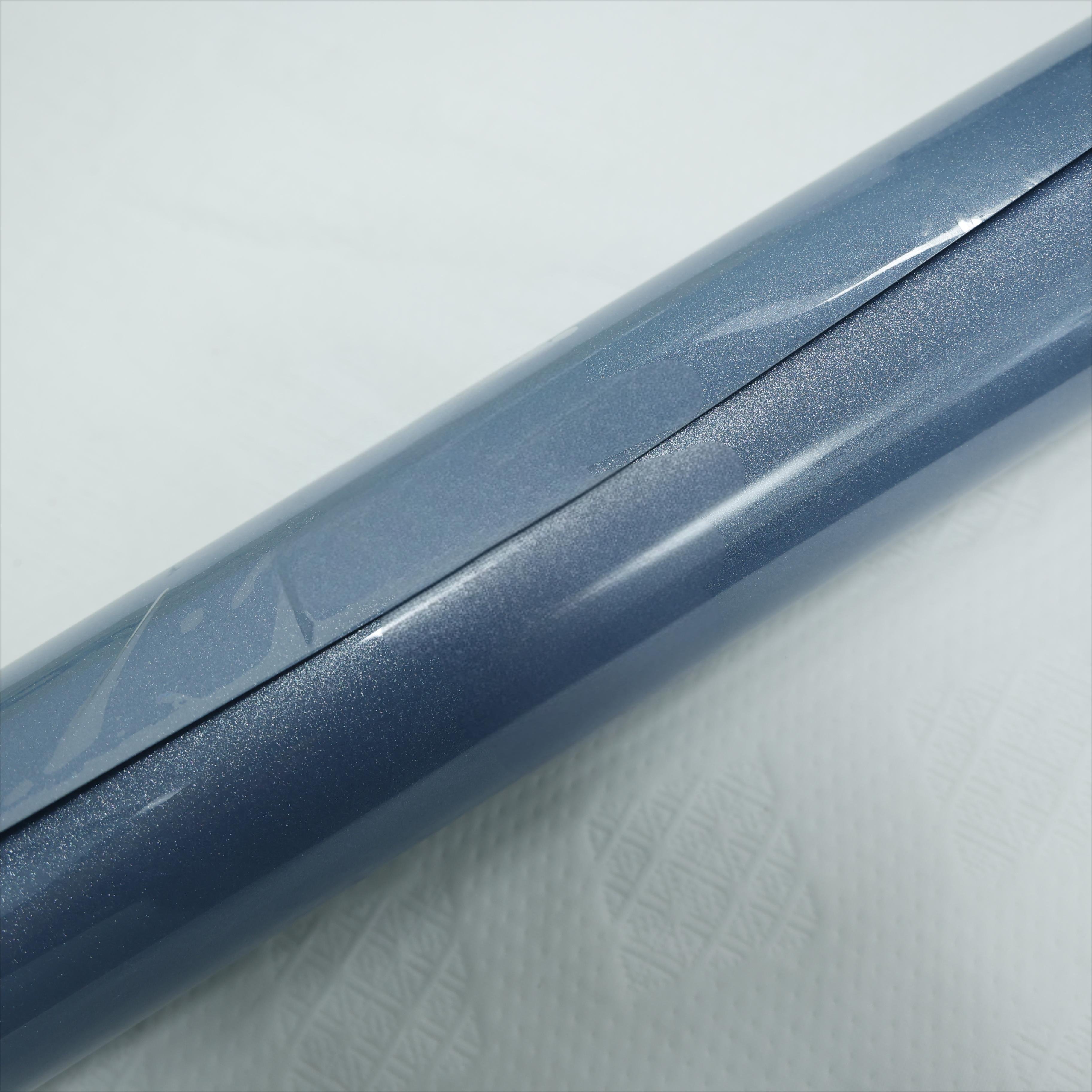 Self-healing Glossy HIGHCOOL Anti Scratches 6.5mil PVC Car Wrap Film Pearl porcelain blue Full Tint Color Changing Car Film