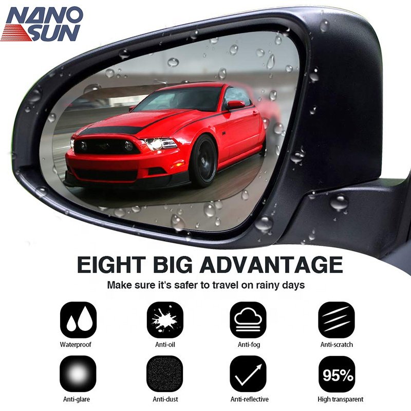 Anti fog window clear car mirror rainproof film