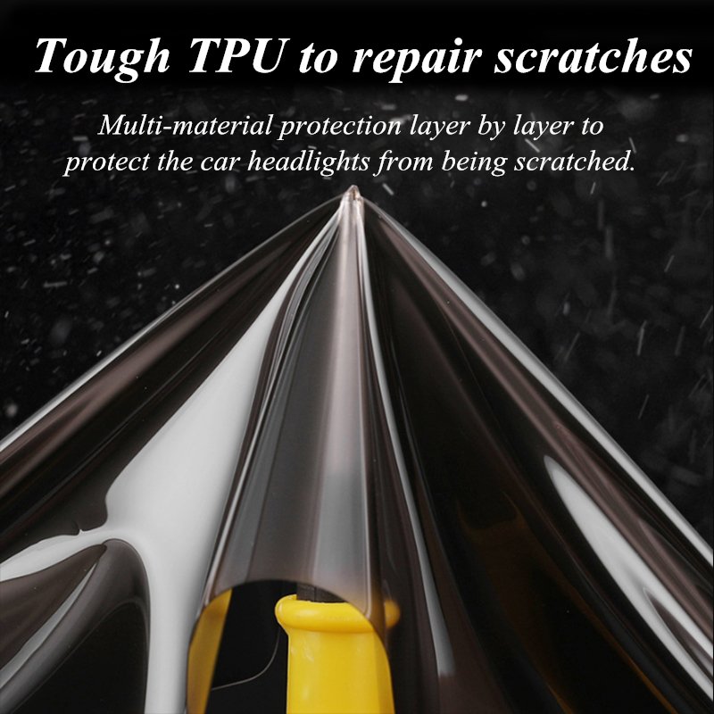 AEP Car Headlight PPF Protective Film Smoked Black Tint Wrap Vinyl Transparent TPU Sticker For Porsche 911 992 2019 2020 2021