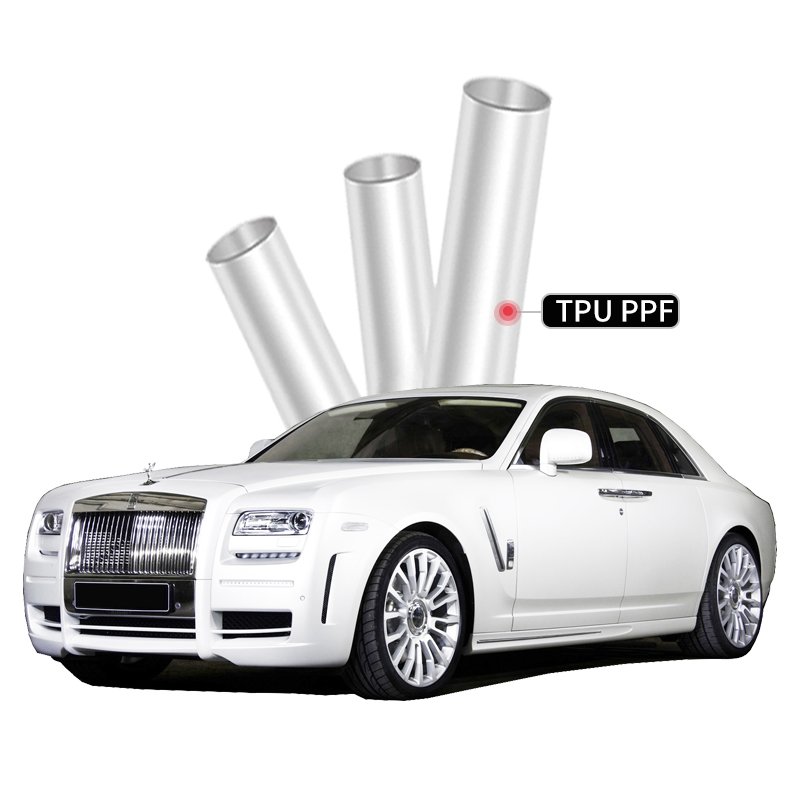 Hot repair car body protective stickers anti scratch tpu ppf anti-corrosion clear automotive paint protective film