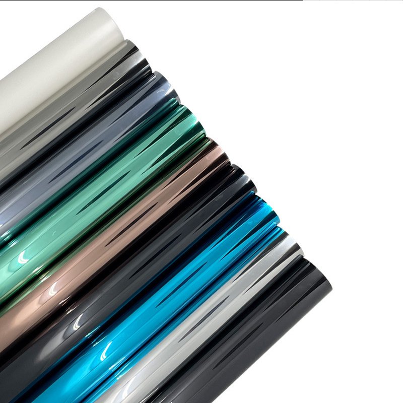 viwocool Architecture Film Blue Silver Color One Way Mirror car films High Reflective 1.52*30m/roll for Building films