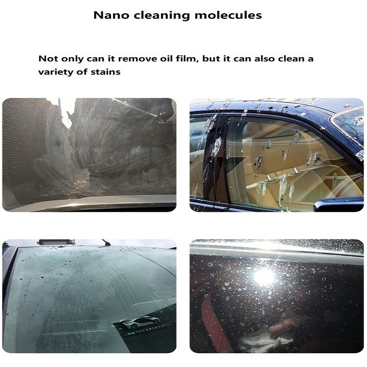 Glass polishing powder, car glass oil film removal powder, small scratch repair glass, glass door oil stain removal