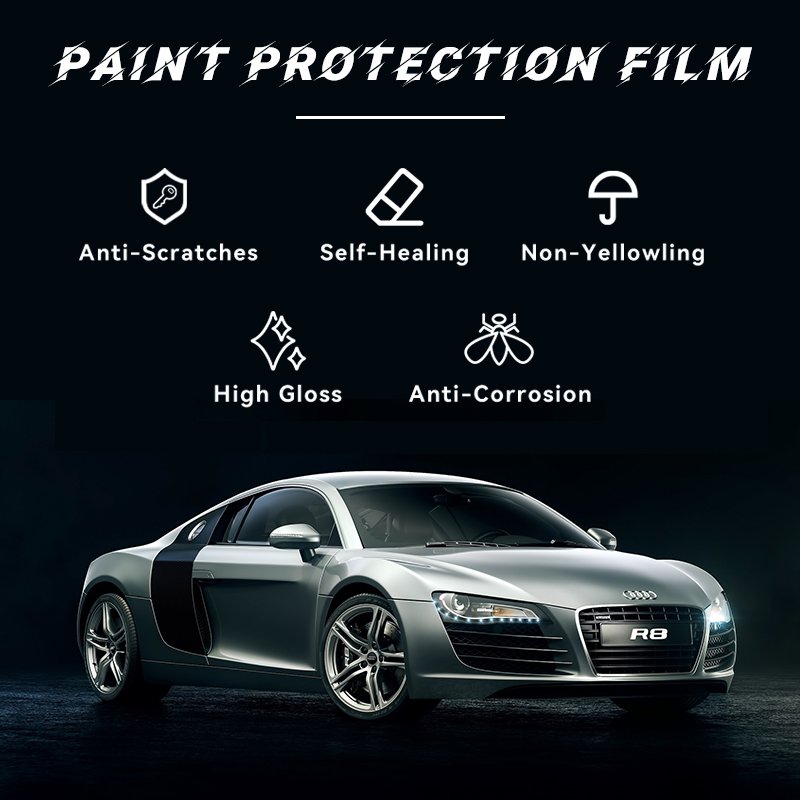 Anti scratch Car Film 6.5 Mil Anti Yellowing TPU TPH Paint Protection ppf Film car
