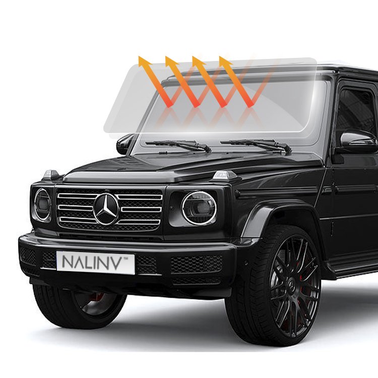 Low Haze Privacy Protection UV Sun Block 2 mil Thickness Nano Ceramic Heat-resistant Window Car Film