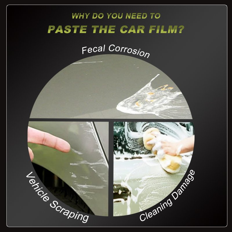 Pre-cut protective film for Tesla Cybertruck TPU full car custom paint transparent anti-scratch film