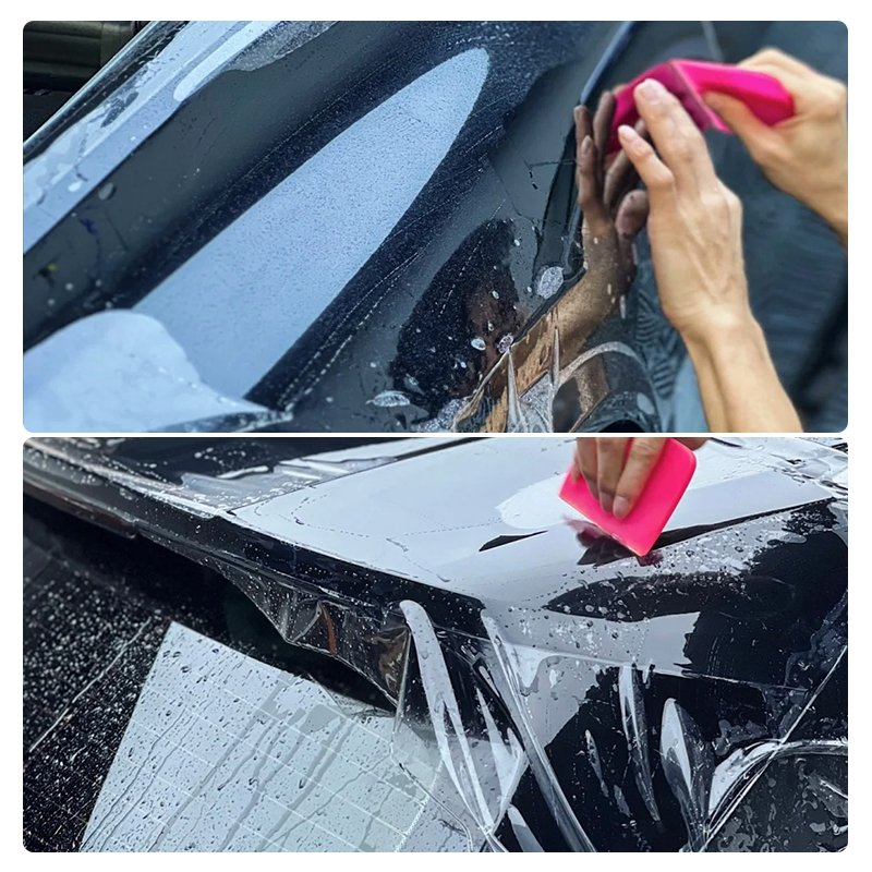 Pre-cut protective film for Tesla Cybertruck TPU full car custom paint transparent anti-scratch film
