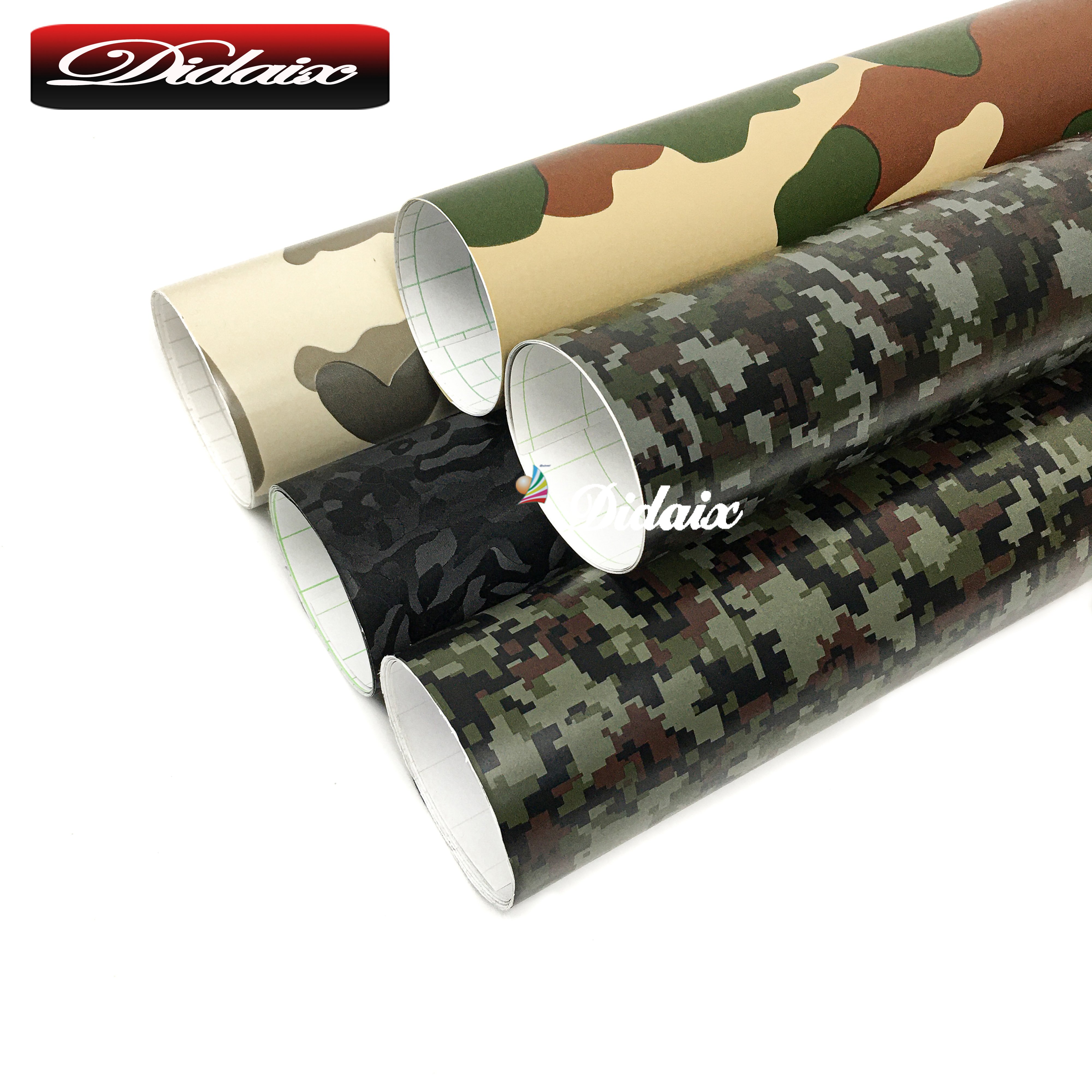 Didaix Wholesale Car Vinyl Wrap Arctic Camouflage Vinyl Car Wrap Film Arctic Snow Car Sticker Auto Wrap