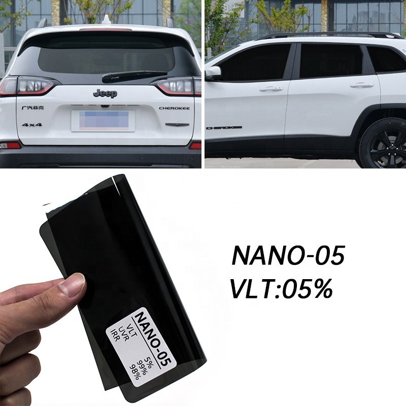 1.52*30M NANO Top quality Optical grade car solar tint film 5G ultra HD inorganic ceramic film Polarized Windshield Car Film