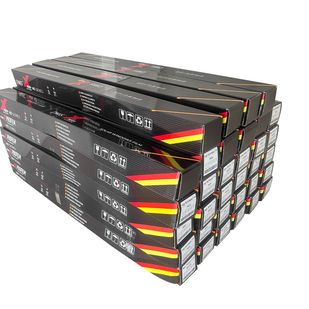 Uv Proof Vlt70% Uvr99% Ir95% Thickness 2mil light blue Tinting Roll Solar Films Nano Ceramic Car Window Film HD-7099