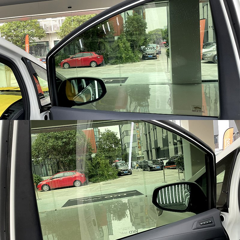 NKODA 1.52*30m 1ply Glue Tinting 1mil Automotive Window Glass Solar Chip Dyed Film
