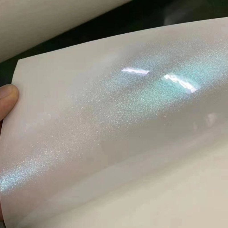 New TPU material changes from white to gold PPF color wrap film, golden diamond blue diamond TPU car paint protection film