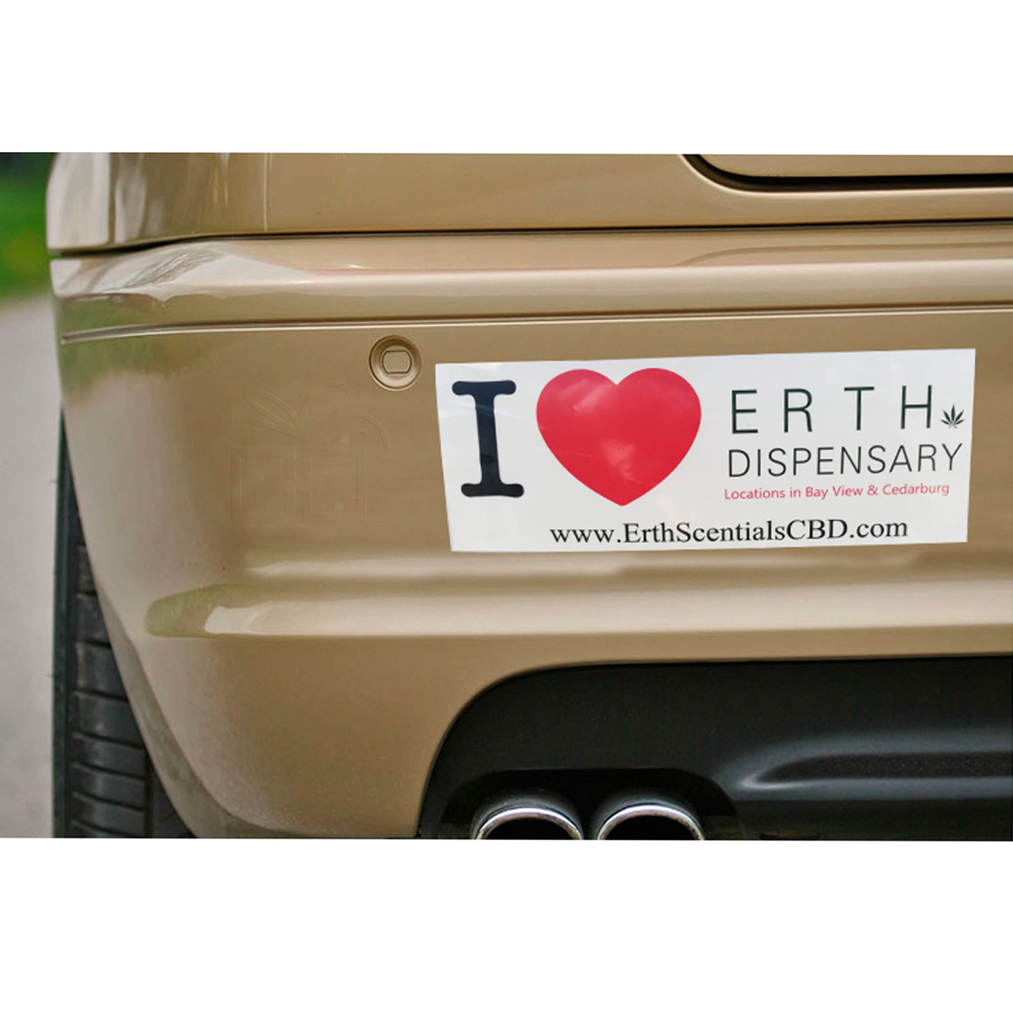Custom Printing Weatherproof Die Cut Bumper Stickers Vehicle Vinyl Advertising Logo Car Bumper Stickers For Car