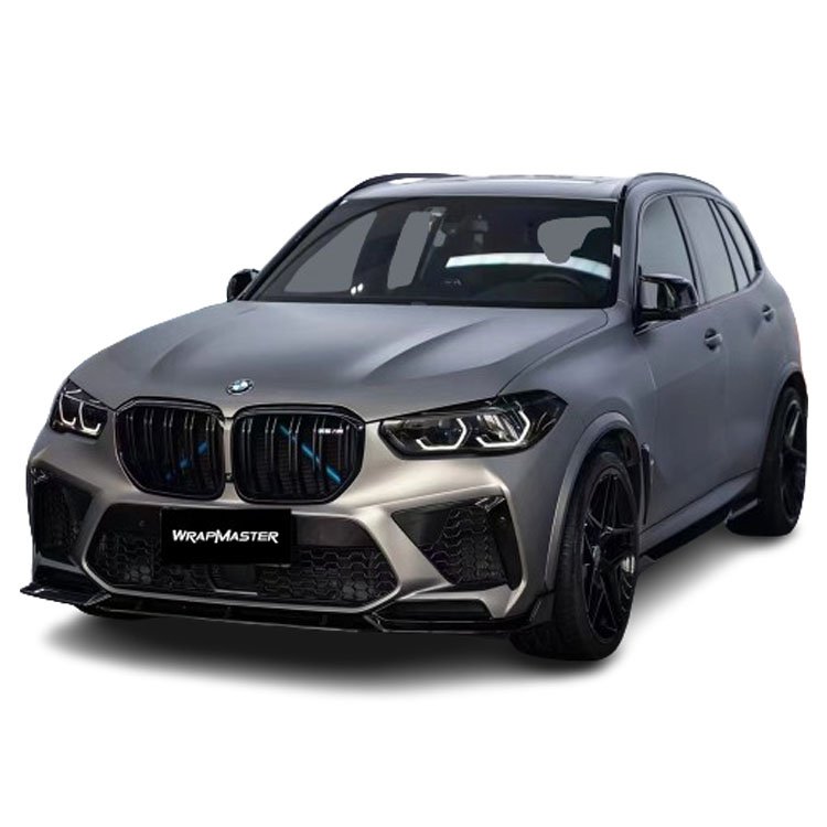 WRAPMASTER 1.52*18metre PET AMG grey ultra matte vinyl wrap car wraps auto body film