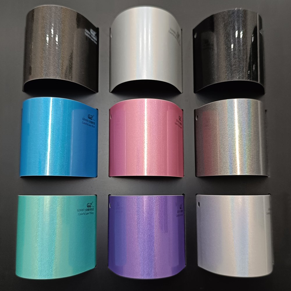 Colorful Laser Series Wrap Film Car Wrap Vinyl Colorful Laser Chrome Vehicle Car Wrap Vinyl