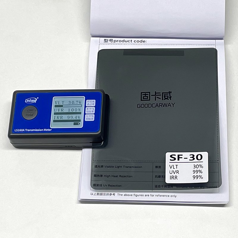 High IR Rejection IRR 99% UVR 99% SF-30 Clear Nano Ceramic Film car tint film For Car Window Glass