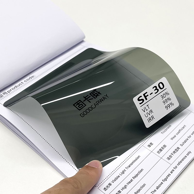 High IR Rejection IRR 99% UVR 99% SF-30 Clear Nano Ceramic Film car tint film For Car Window Glass