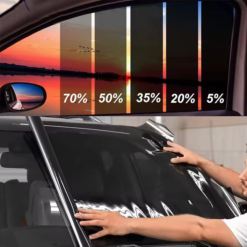 UV99% Nano Ceramic Car Tint Window Film Factory Price 1.52*30m car Solar window film Tinted car film