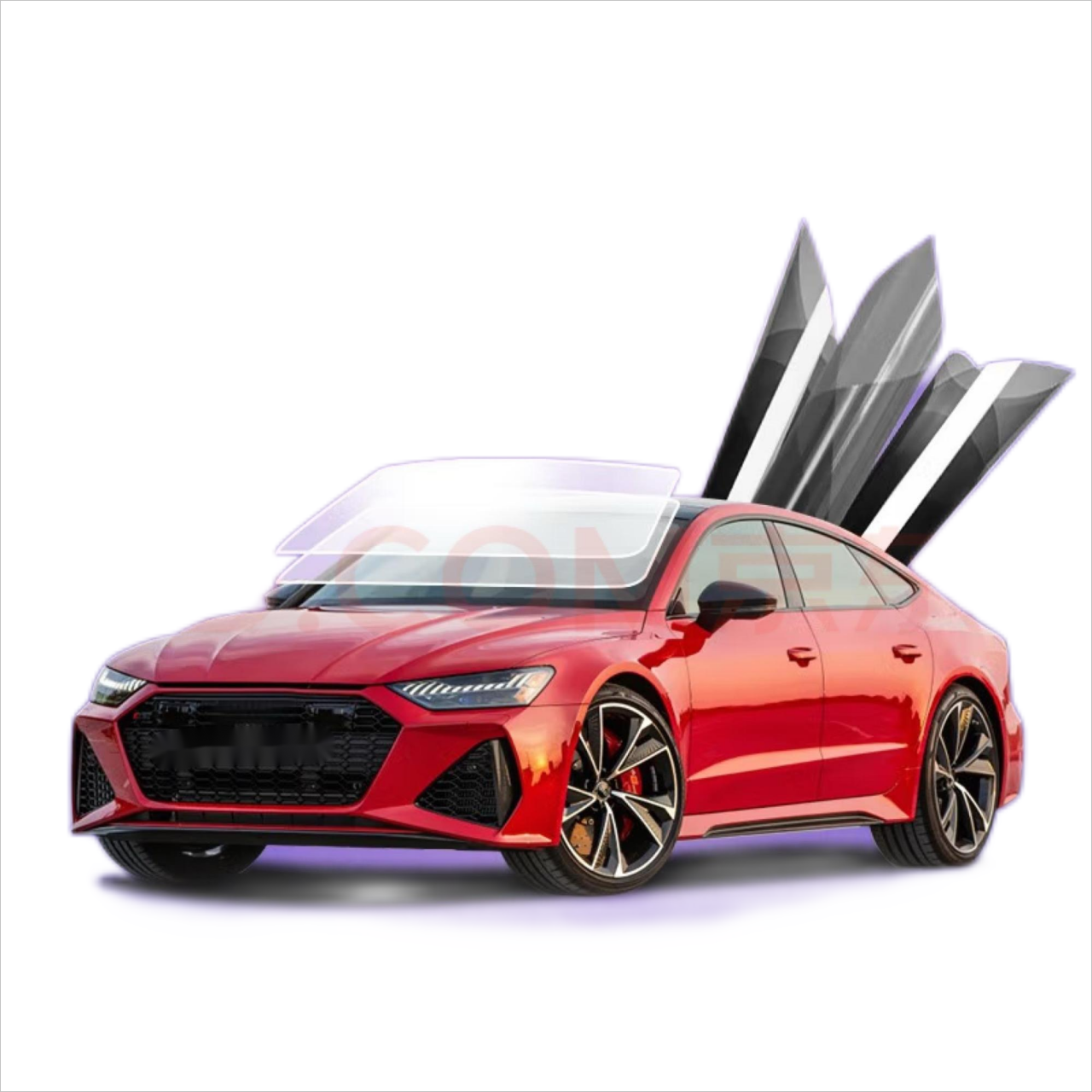 100% UV Blocking Nano Ceramic Heat Insulation Film UV400 Car Windshield Stickers Used for Optimal Sun Protection