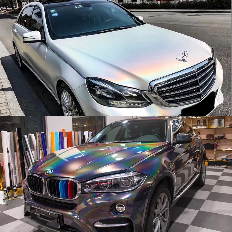 Wholesale Seven Color Laser Self Healing Car Color Ppf Film Colorful Tpu Paint Proteactive Auto Wrap Vinyl Film