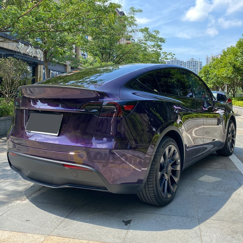 TPU Car Film Colored PPF Midnight Purple Paint Protection Film Color Changing Car Wrap Foil ppf