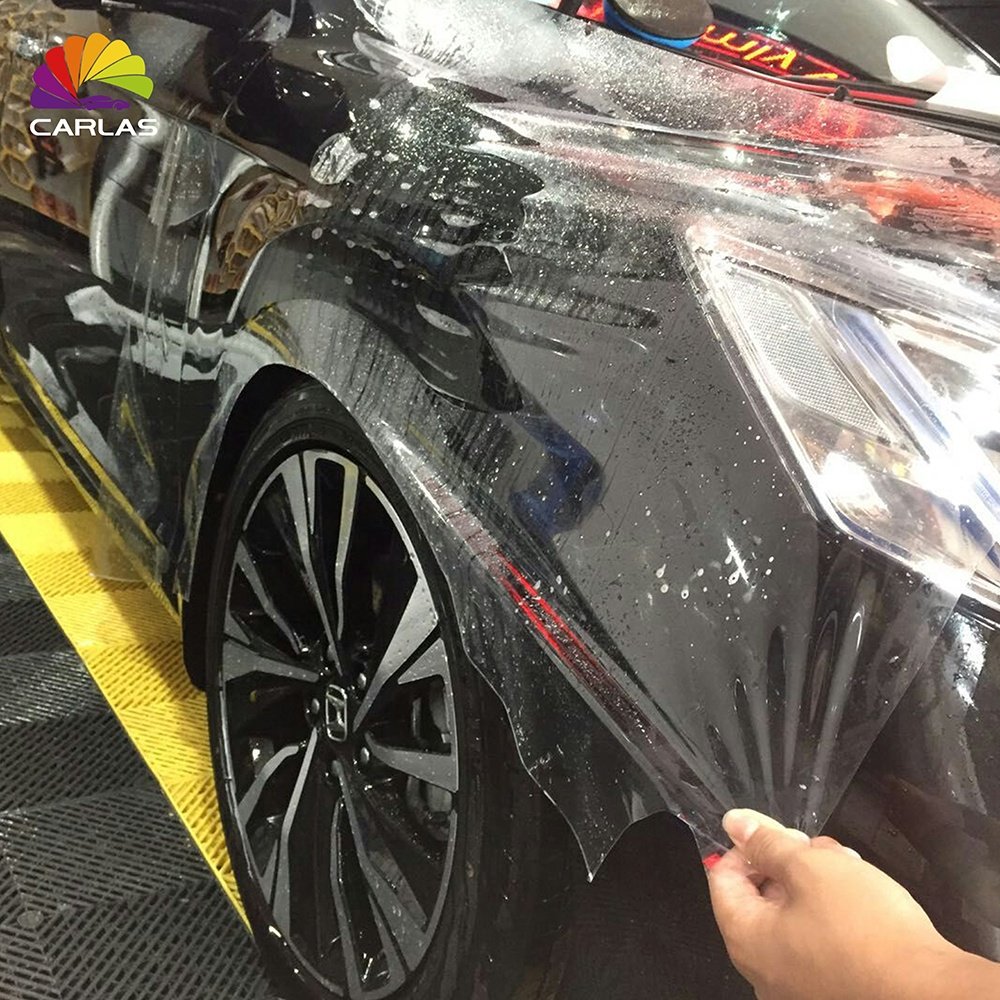 Carlas TPU 7.5mil Anti Yellow Self Healing Transparent Car PPF Cars Paint Protection Film Car Stickers Wrapping Film