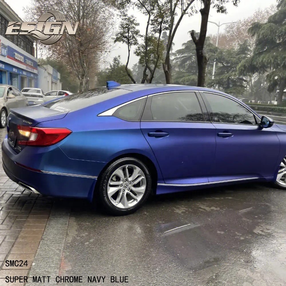 ICE FILM MATT NAVY BLUE Car Wrapping Film Full Body Matte Change Color Covering Vinyl Wrap Decal