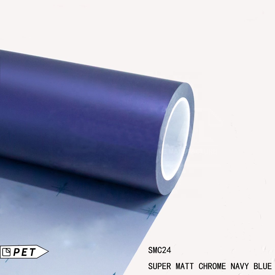 ICE FILM MATT NAVY BLUE Car Wrapping Film Full Body Matte Change Color Covering Vinyl Wrap Decal