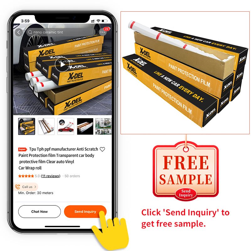 10 Years Warranty USA Quality Self Healing Polyurethane Car Protective Film TPH TPU PPF Film Roll PPF Paint Protection Film