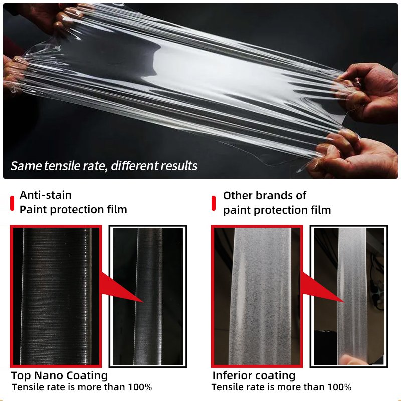 10 Years Warranty USA Quality Self Healing Polyurethane Car Protective Film TPH TPU PPF Film Roll PPF Paint Protection Film