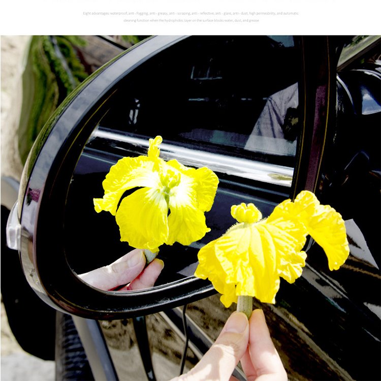 2pcs/set Hydrophobic Waterproof Car rearview anti fog anti-rain mirror film for car window