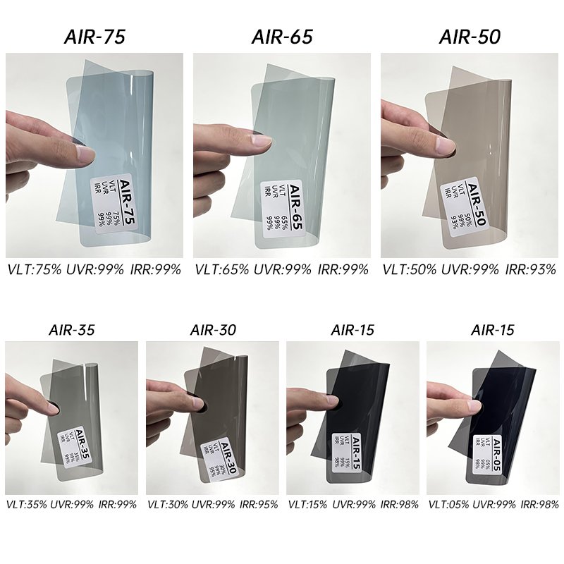 0.98*30m 2mil thickness UVR100% IRR99% UVR100% nano ceramic car film protective window shield ceramic solar tint film