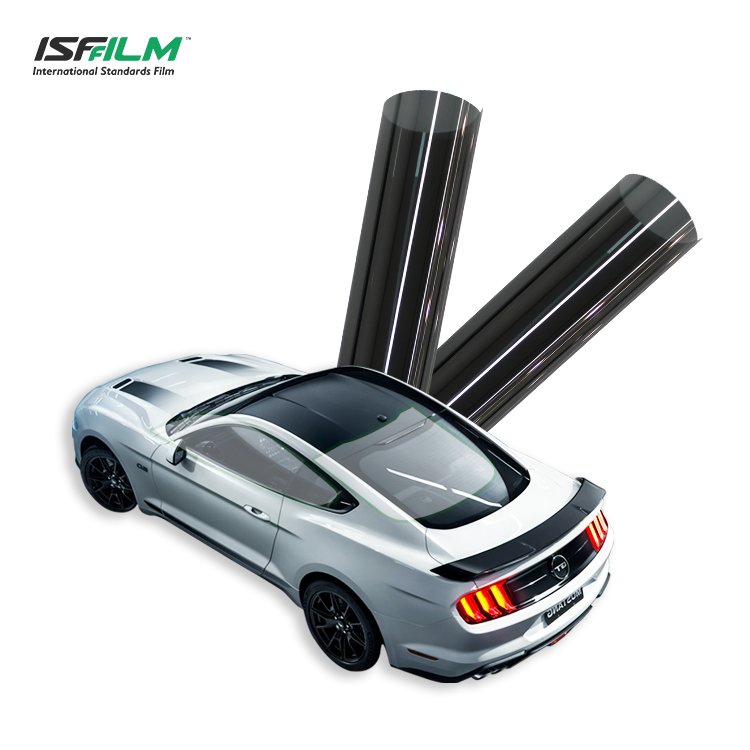 ISF 1.52*30m Free Sample insulation supplier Polarized Rolls Solar Control 63%VLT Sun Control UV Blocking Car Window Tint