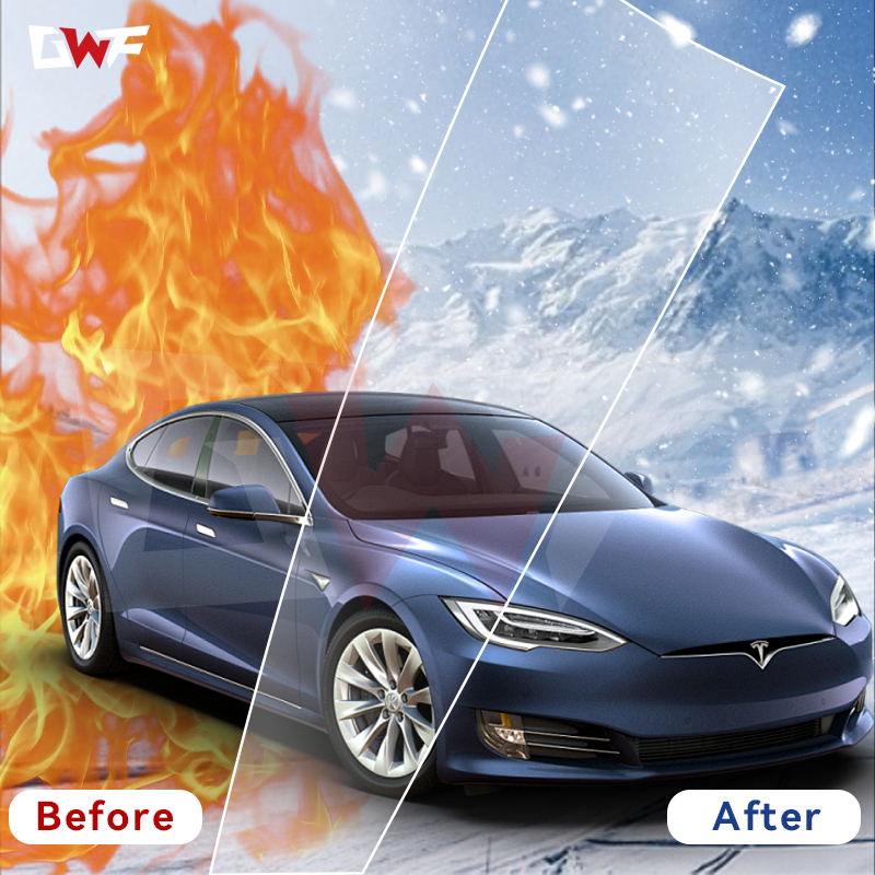 ATR Series 1%-80% VLT 99% TSER UV Resistant nano ceramics sun proof heat insulation cooling car window tint solar film 60inch