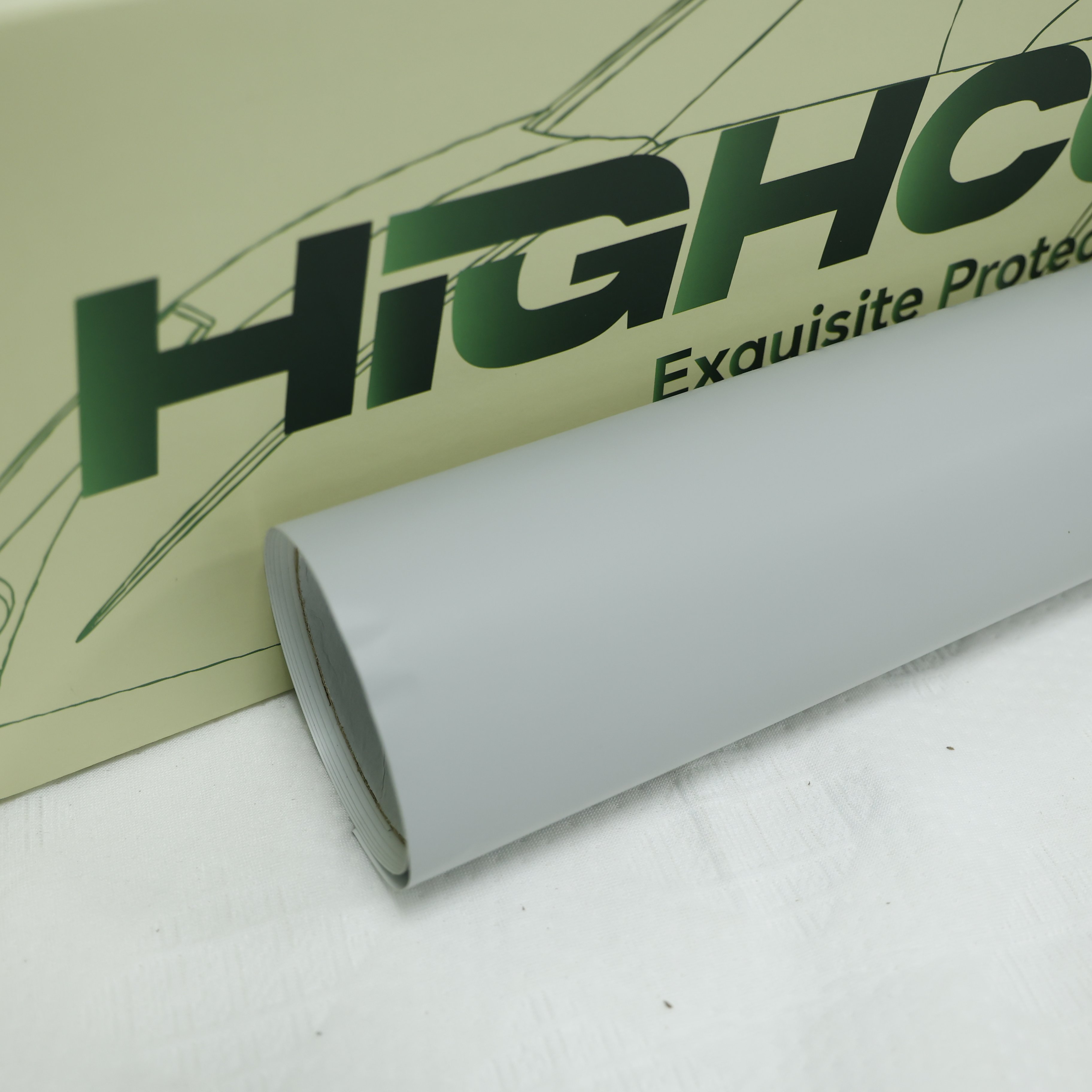 High Quality Easy Install 6.5mil PVC Car Wrap Film Satin volcanic gray Self-Healing Glossy Anti-Scratches Color Change Car Films