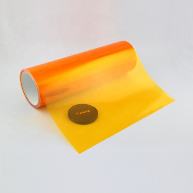 Removable High Performance Application Color Changed PVC Car Light Sticker Car Headlight Tint Film