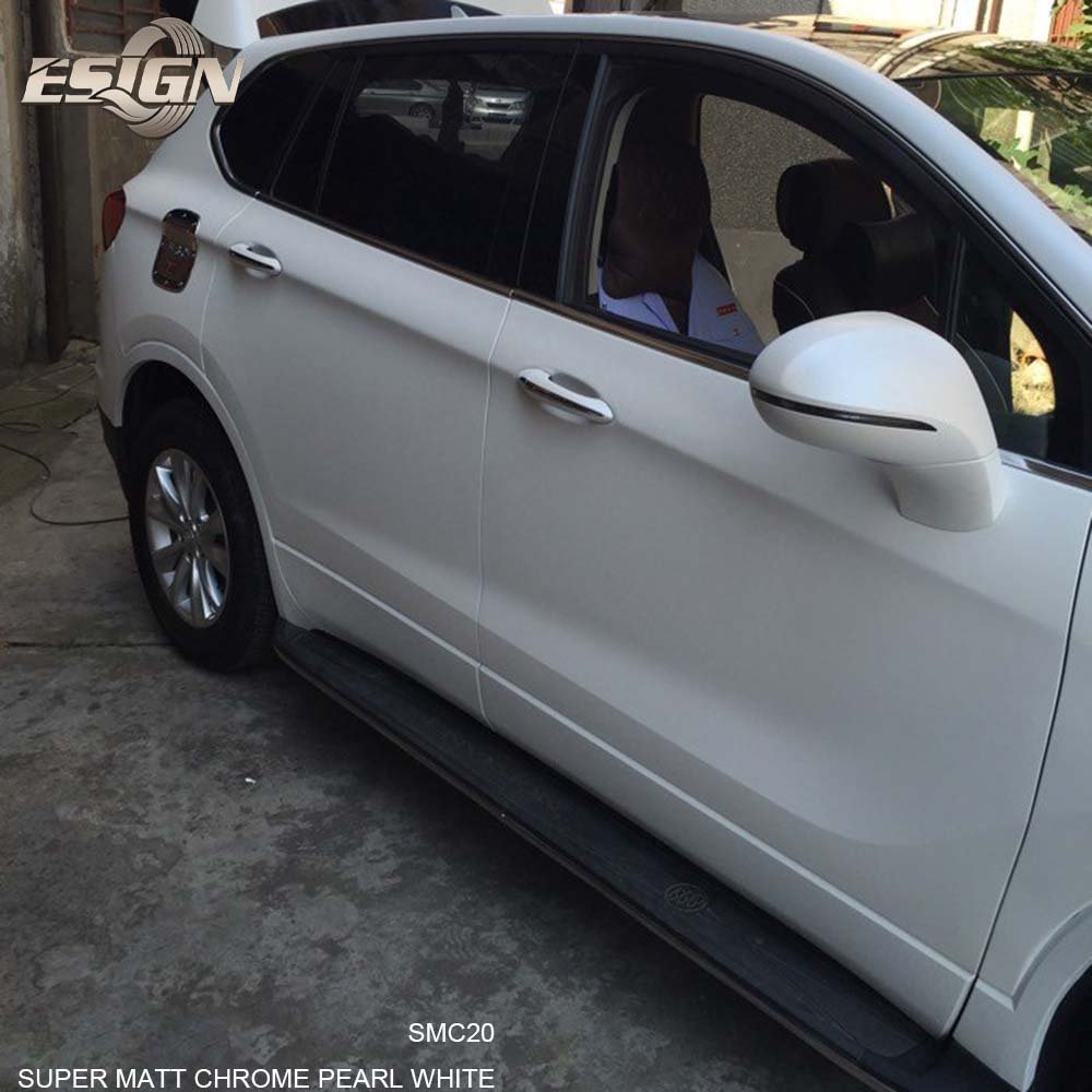 ICE FILM PEARL WHITE Car Wrap Vinyl Full Rolls White Pearl Film 10/20/30/40/50*152CM Computer Cover Phone Skin