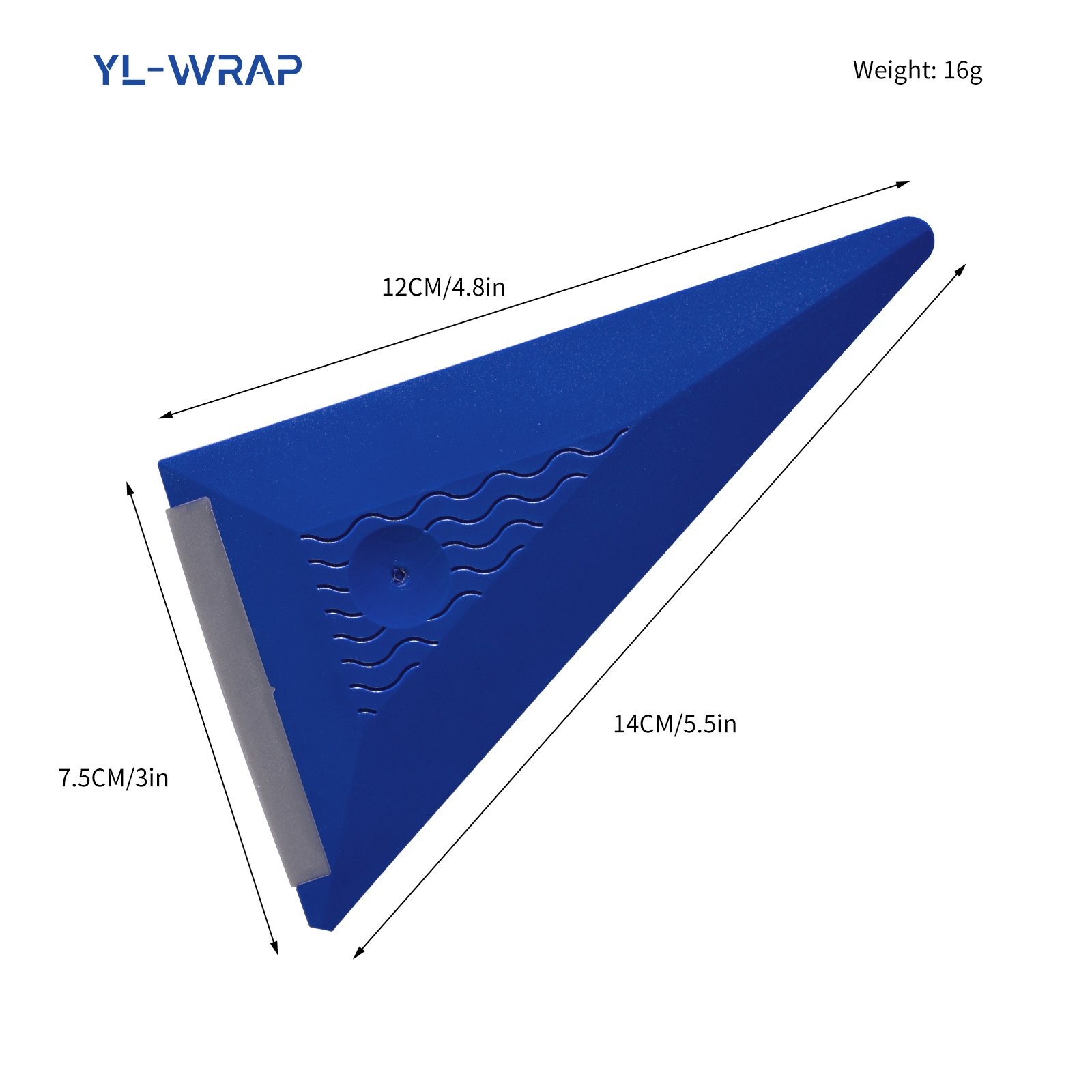 Most Popular Triangle car wrap Squeegee Sticker Tools for Window Tinting Car Wrap Corner Tint Tool Scraper