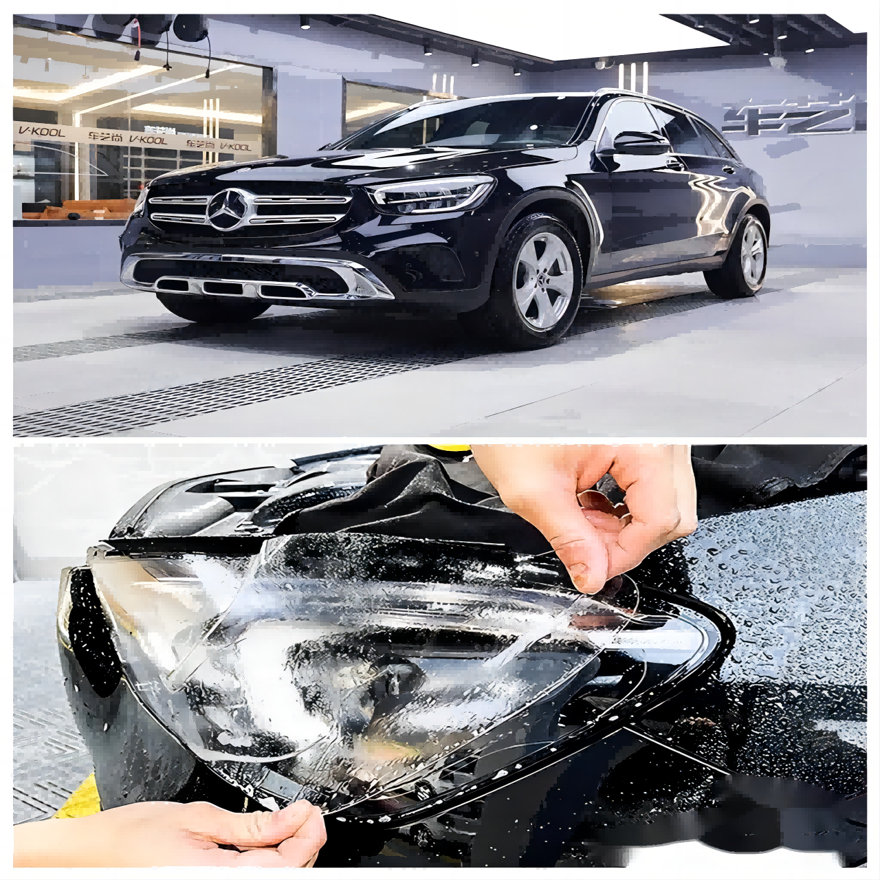Korean Quality 1.52*15M Clear Car Paint Protective Film Self-Healing TPU Material Resistance to Yellowing Scratches Roll Shape