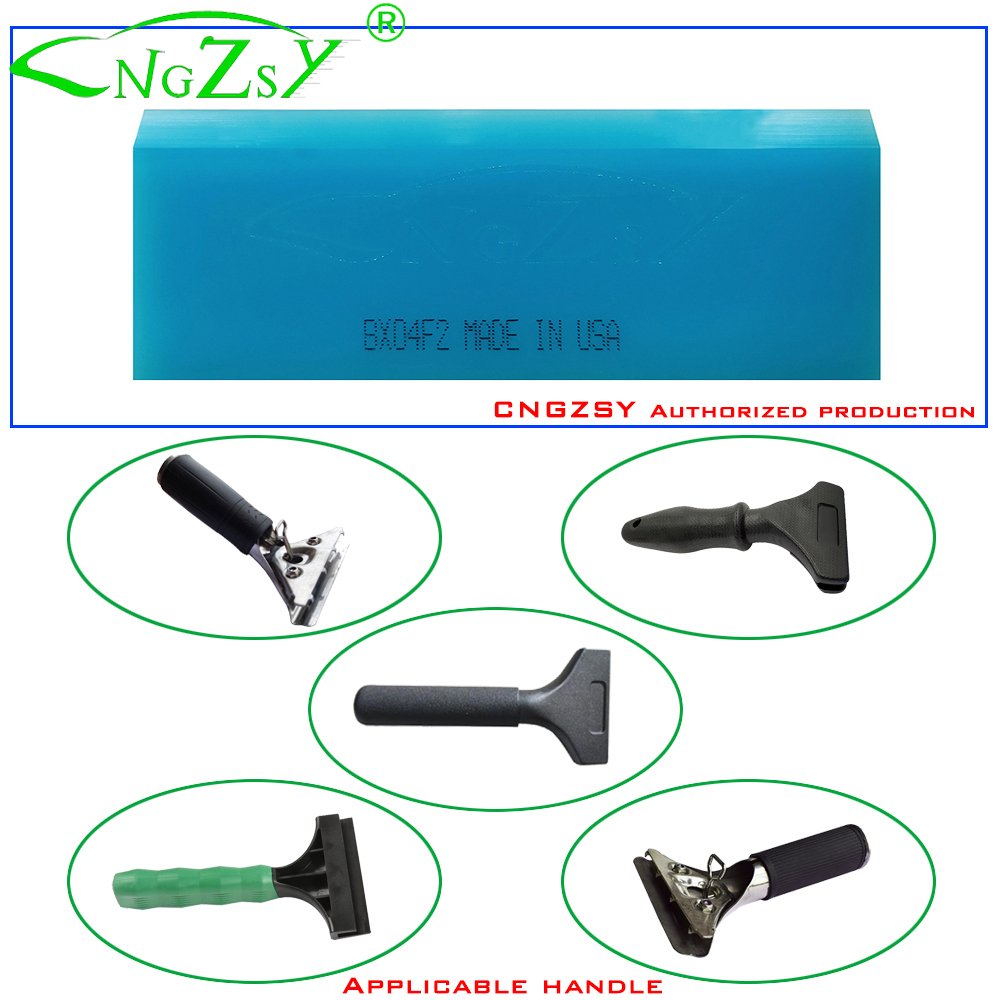 Bluemax Squeegee Spare Sticker Scraper Tool Wrap Car Tinting Window Tint Tools Hard Rubber Chrome Paint Film Wrapping Vinyl