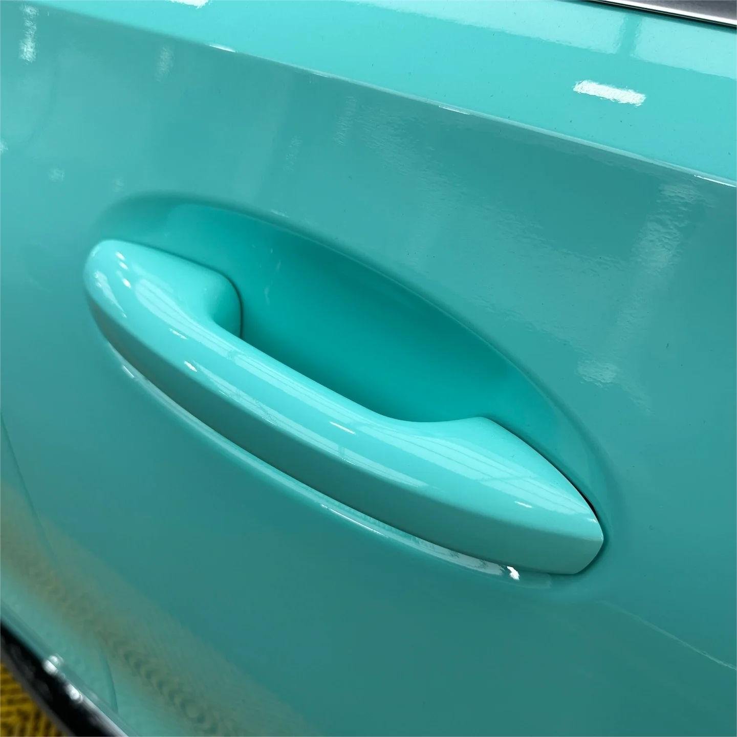 KOOPPF Gloss Tiffany Blue Color TPU PPF paint protection film car films 1 rolls 1.52*16M thickness 8mil Color Change PPF for car