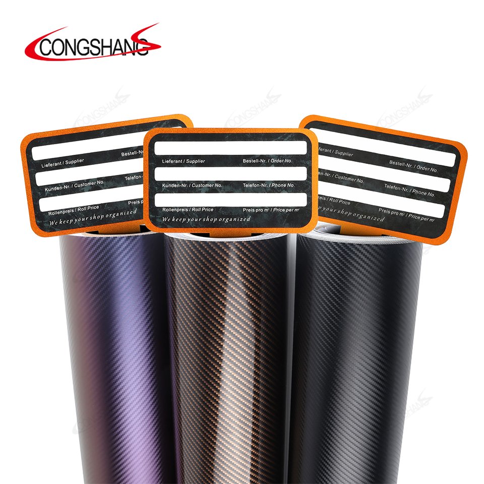 CONGSHANG 2" 3" Media Card Vinyl Wrap Window Tint Tools Labeling Card For Car Film Roll Storage