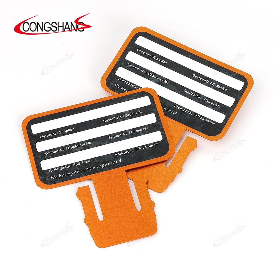 CONGSHANG 2" 3" Media Card Vinyl Wrap Window Tint Tools Labeling Card For Car Film Roll Storage