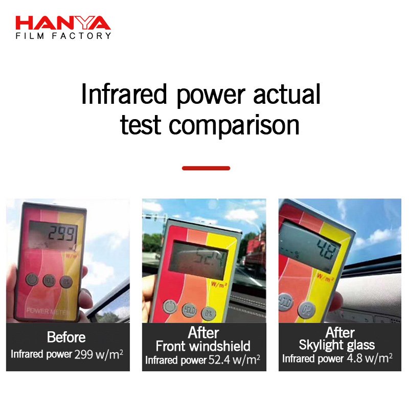 High IR rejection 97% VLT 70% Super Glossy TPU Paint Protection Car Film 1.52*15m Car skylight film