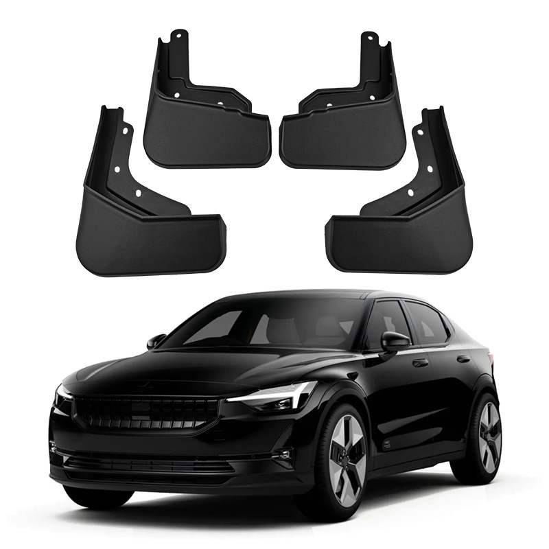 Suitable for polar star Polestar 2 cross -border soft rubber -shield car tire tire tire gear shield modification supplies