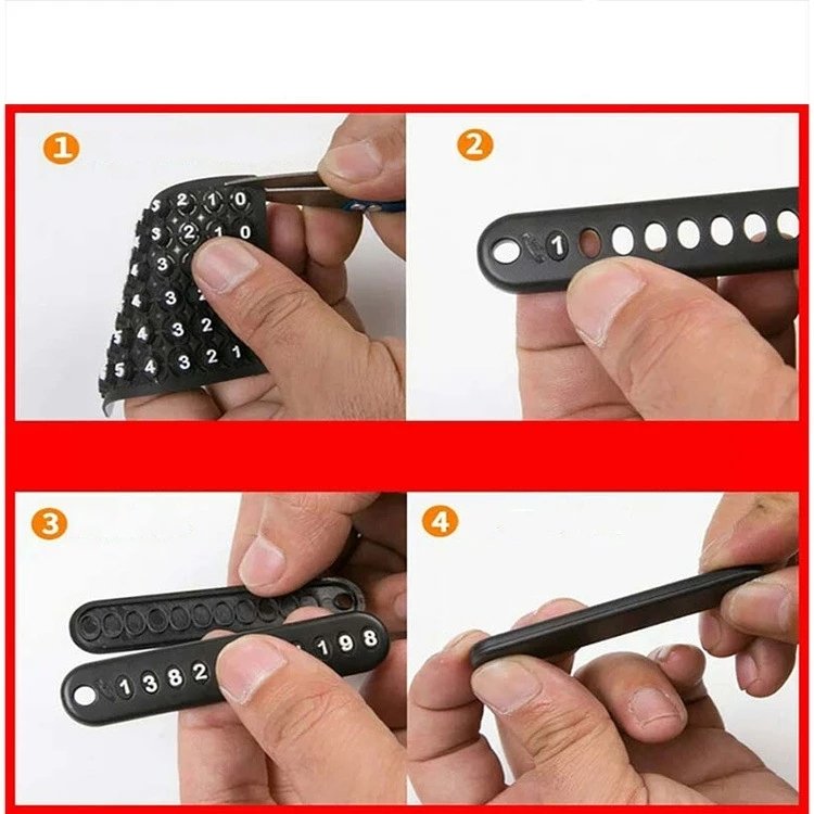 TX Car Key Chain Men's High-end Key Chain Female Cute Simple Key Lanyard Pendant Anti-lost Number Plate